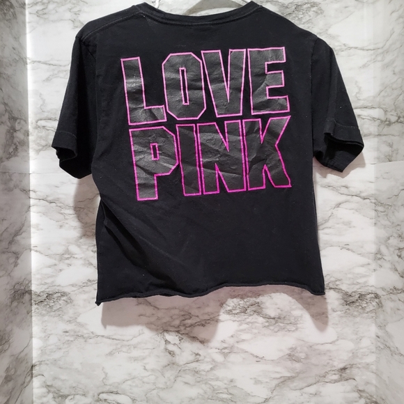 VS Pink Crop Top XS - Picture 1 of 4